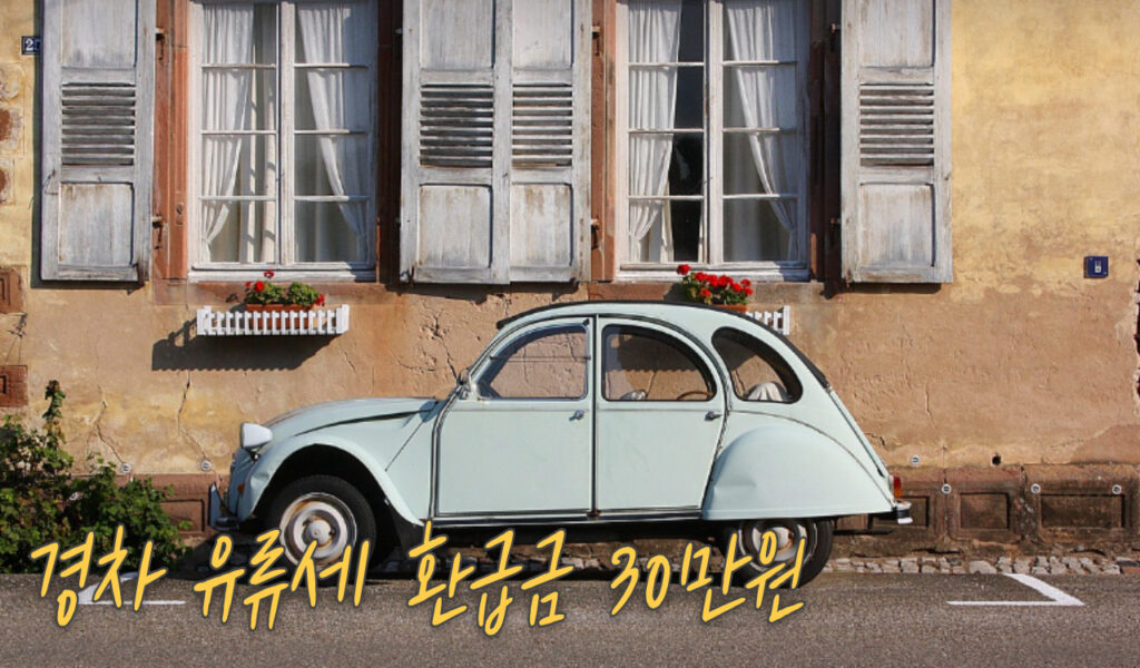 경차 유류세 환급금 30만원으로 인상, 경차 운전자가 꼭 알아야할 꿀팁! 4 환급액 30만원