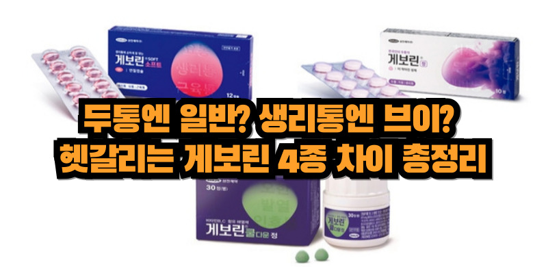 4종 비교
