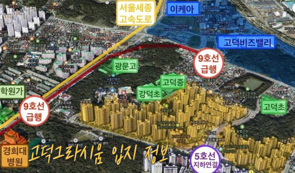 고덕그라시움, 강동구 20억 시대를 연 주인공, 지금 사야할 이유는? 6 입지정보