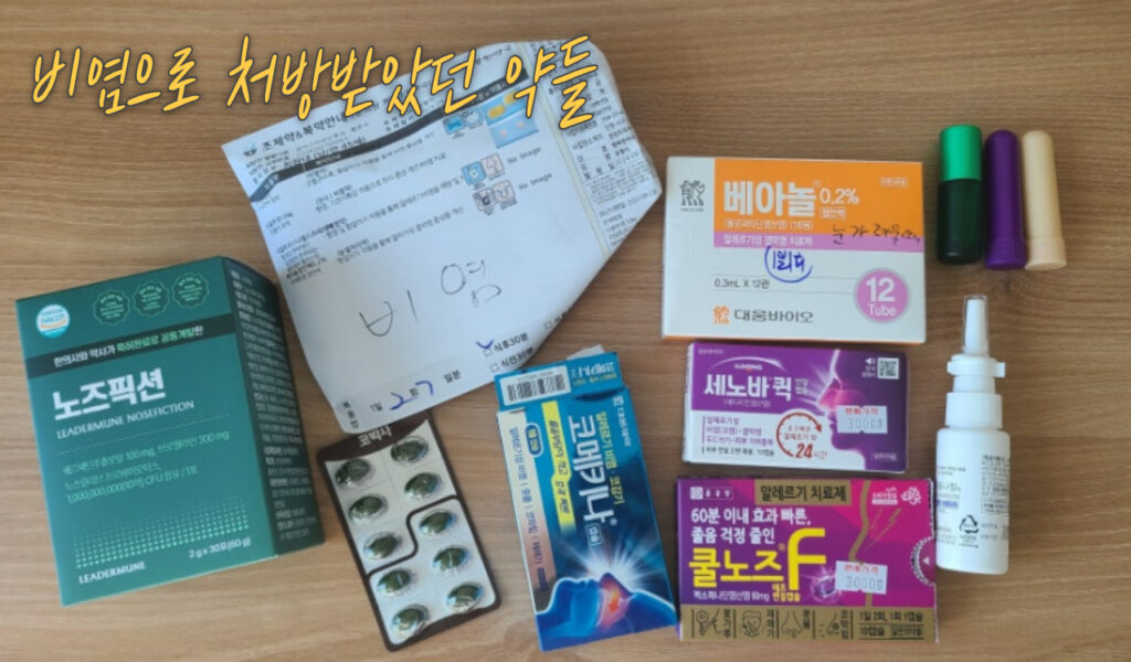 비염 코막힘 심한 우리아이, 리알트리스 나잘 스프레이로 해결 후기 5 처방받았던 약들