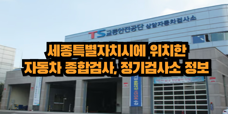 세종특별자치시 자동차 종합검사