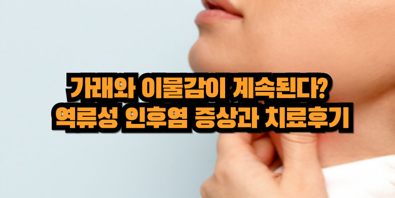 역류성 식도염 원인증상치료후기
