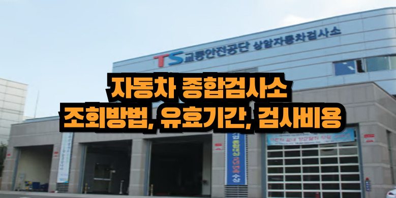 자동차 검사 비용, 유효기간