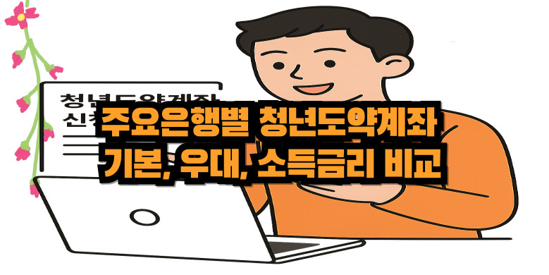 a cartoon of a man using a laptop