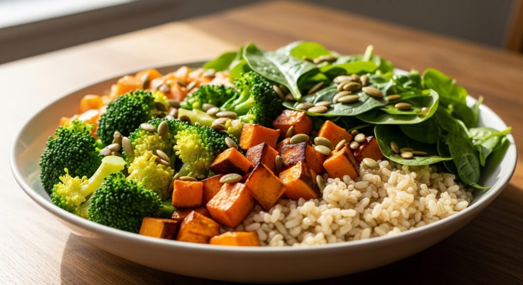 50대 고혈압, 약만 믿지 마세요! 혈압 낮추는 자연 습관 7가지로 건강 지키는 법 8 채식