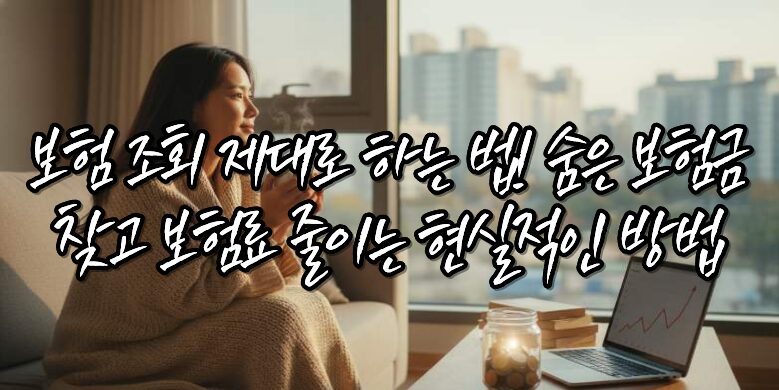 숨은 보험금 찾는 방법