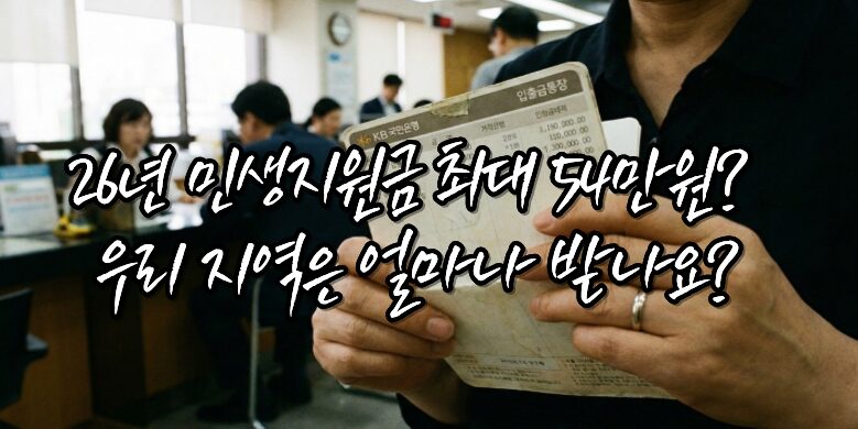 26년 민생지원금