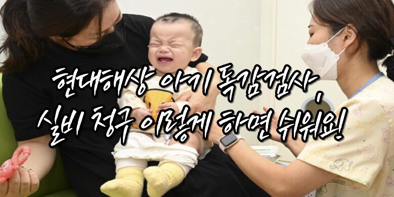 현대해상 아기 독감검사, 실비 청구하는 방법과 후기 10 청구