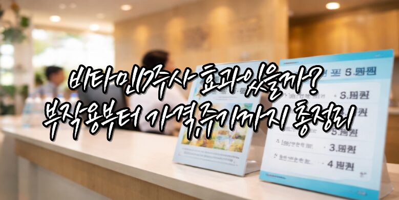 비타민주사 효과